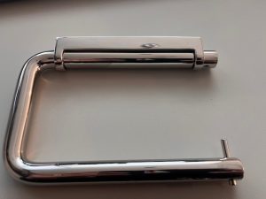 Toiletrolhouder D Line RVS gepolijst